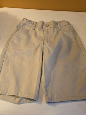 Izod Boys Tan Khaki Shorts